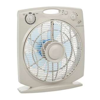 Ventilateur box-fan, 3 vitesses, minuterie programmable jusqu'à 180 mn|S&P France ( Unelvent )-UNE650014