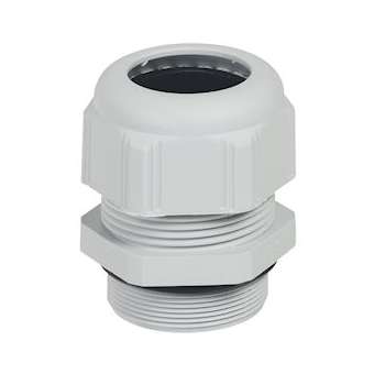 Presse-étoupe plastique IP68 ISO50 - gris RAL7035|Legrand-LEG381582