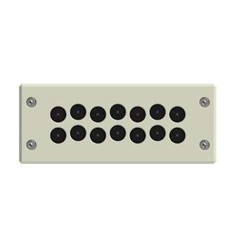 Plaque passe-câble 14 entrées (5-11mm)|Blm distribution-BLI145014
