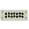 Plaque passe-câble 14 entrées (5-11mm)|Blm distribution-BLI145014