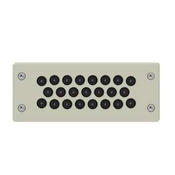 Plaque passe-câble 23 entrées (4-8.5 mm)|Blm distribution-BLI145023