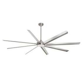 Ventilateur de plafond, 8 V temporisées, 2 sens de rotation. 8 Pâles alu. D 3 m.|S&P France ( Unelvent )-UNE658307