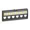 Repère souple vierge imprimante Logicab2 - DX³ 6 modules/bloc panneau 6 RJ45|Legrand-LEG038747