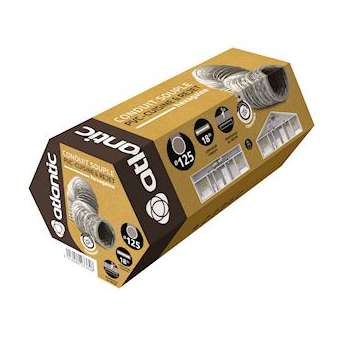 Hexagaine 125 - conduit souple pvc type b en carton diamètre 125|Atlantic clim ventil-ELG423362