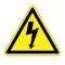 Etiq.ISO,symb.choc elec.,triangle 99,1mm,Noir sur Jaune,3/carte,Cdt.10cartes|Panduit Composants Industriels-PNUPESW-D-1Y