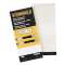 Carnet étiq. adhés. autoprotégées blanches,12,7x38,1mm,180/carnet,Cdt.1carnet|Panduit Composants Industriels-PNUPSCB-12Y