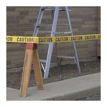Barricade Tape, 'Caution', 3' x 1000', B|Panduit Composants Industriels-PNUHTB3-C-M