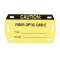 Etiq. caution fiber opt. cable+collier,88,9x50,8mm,Jaune et Noir,5/cdt,Cdt.1|Panduit Composants Industriels-PNUPST-FO