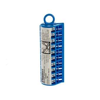 Distributeur complet de rubans 0 à 9,Noir sur Blanc,long. ruban 2,4m,Cdt.1|Panduit Composants Industriels-PNUPMD-0-9