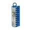 Distributeur complet de rubans 0 à 9,Noir sur Blanc,long. ruban 2,4m,Cdt.1|Panduit Composants Industriels-PNUPMD-0-9