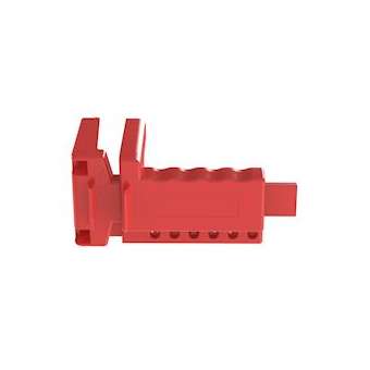 Dispositif de consignation vanne quart de tour,diam. valve 6,4 à 25,4mm,Cdt.1|Panduit Composants Industriels-PNUPSL-BV1