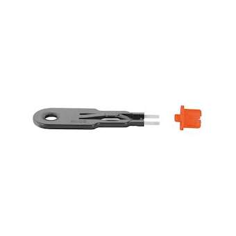 Package of ten USB Type B Blockout Devic|Panduit Composants Industriels-PNUPSL-USBB