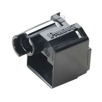 Recessed Lock-in Device, 10 Devices (Bla|Panduit Composants Industriels-PNUPSL-DCPLRX-BL