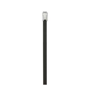 Collier MLTFC inox 316entiere. recouvert,201x4,6mm,Polyester noir,445N,Cdt:100|Panduit Composants Industriels-PNUMLTFC2S-CP316