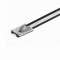 Collier MLTC inox 316 partiel. recouvert,258x7,9mm,Nylon 11 noir,1112N,Cdt:50|Panduit Composants Industriels-PNUMLTC2.7H-LP316