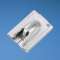 Custom Banding Tie Head, 316 SS, Fully C|Panduit Composants Industriels-PNUMTHCSH-C316