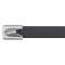 Collier MLTFC inox 316entiere. recouvert,258x7,9mm,Polyester noir,1112N,Cdt:50