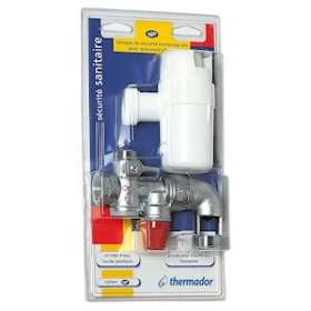 Grpe Sécurité 3/4' NF Std Coudé Siphon Pmax 10kW sous Blister|Thermador-TMRBGS20CS