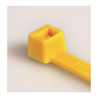 Collier 210x4.7mm en PA66 Jaune - T80R|HellermannTyton-HNE11608014