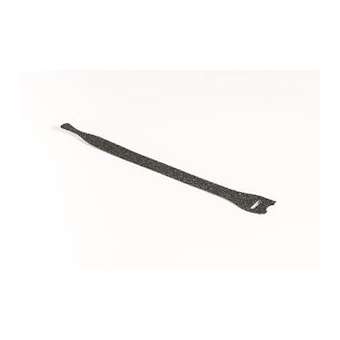 Collier textile réouvrable auto-agrippant Velcro Noir 200x12.5mm - TEXTIE-M|HellermannTyton-HNE13000013