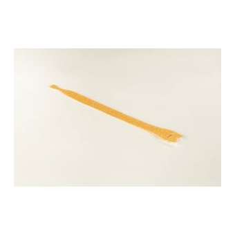 Collier textile réouvrable auto-agrippant Velcro Jaune 200x12.5mm - TEXTIE-M|HellermannTyton-HNE13000016