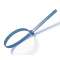 Collier de serrage réouvrable 195x4.7 mm en PA66 bleu - LR55R|HellermannTyton-HNE11500006