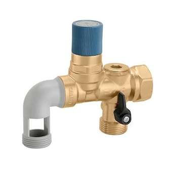 Grpe de Sécu 1' NF Sièg Inox Laiton Pmax 18kW Code usine: 526163|Thermador-TMRGS26