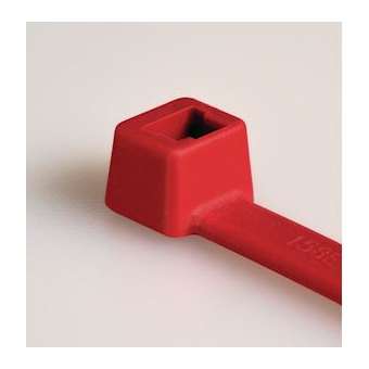 Collier 200.0 mm x 4.6 mm en PA66HS rouge - T50R|HellermannTyton-HNE11101253