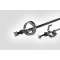 Lanière 200x4.6 mm + agrafe IAHC2T D 11 à 20mm en PA66HIRHS noir - T50RIAHC2TCR|HellermannTyton-HNE15605330