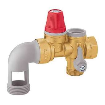 Grpe de Sécu 3/4' NF Coudé Standard Pmax 10kW Code usine: 526157 TH|Thermador-TMRGS20CL