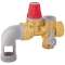 Grpe de Sécu 3/4' NF Coudé Standard Pmax 10kW Code usine : 526157 TH