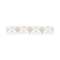 Embase adhésive haute température,4 voies,12,7x12,7mm,P.A 6.6,Naturel,Cdt.100|Panduit Composants Industriels-PNUABM1M-AT-C