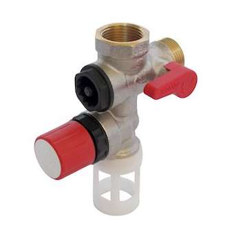 889 Groupe de sécurité, modèle droit, siège laiton 3/4'|Comap-CMP889006-01