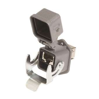 Han3A RJ45 10G Cat6 PFT 8p with cover|Harting-HRG09452151562