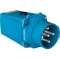 PN Adaptateur Domestique Poly bleu IP40 1P+N+T 10-16A 250V AC|Marechal-MAR01N8015D11