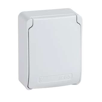 PratiKa - boitier étanche pour prise RJ45- IP65 IK09 - 1 connecteur RJ45|Schneider Electric-SCH81142