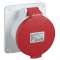 PratiKa - socle prise industrielle droite - 32A - IP44 - 380 - 5P - vis|Schneider Electric-SCHPKF32G435