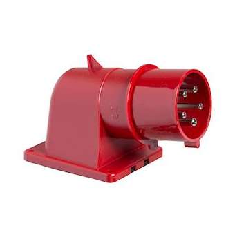 PratiKa - socle de connecteur industriel - 32 A - 3P+T - 380-415V CA - IP44|Schneider Electric-SCH81820