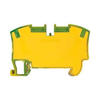Bloc jonc Viking3 à ressort - 1 jonc/2 conduc -1entr/1sort-vert/jaune - pas 10|Legrand-LEG037273