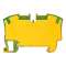 Bloc jonc Viking3 à ressort - 1 jonc/2 conduc -1entr/1sort-vert/jaune - pas 10|Legrand-LEG037273