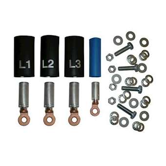 Kit 4 cosses alu-cuivre XCX 95/50 + boulon + manchon thermo pour tableau-6982013|TE Connectivity ( Ex Tyco Simel )-TYS010291