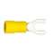 Cosse préisolée fourche jaune (4 à 6 mm²) - Diam. 5 mm|Cembre-CMBGF-U5