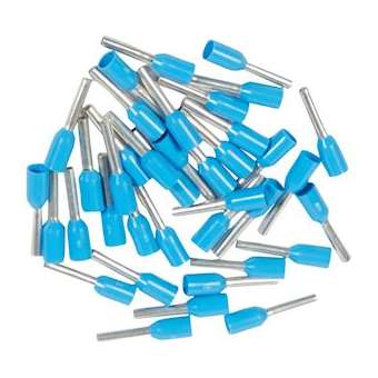 Embouts de câblage à collerette iso Starfix - conducteurs section 0,75mm² - bleu|Legrand-LEG037762