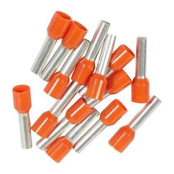 Embouts de câblage à collerette iso Starfix - conducteurs section 4mm² - orange|Legrand-LEG037767