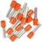 Embouts de câblage à collerette iso Starfix - conducteurs section 4mm² - orange|Legrand-LEG037767