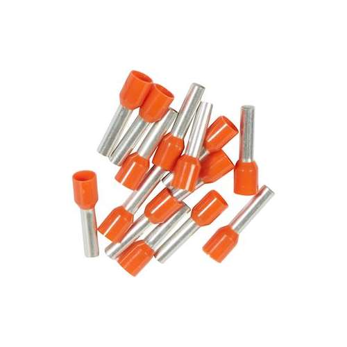 Kopp - Lot De 100 Embouts De Câblage Étamés - 16 Mm² / 12 Mm - Pour Raccordements Électriques Propre Et Sécurisés