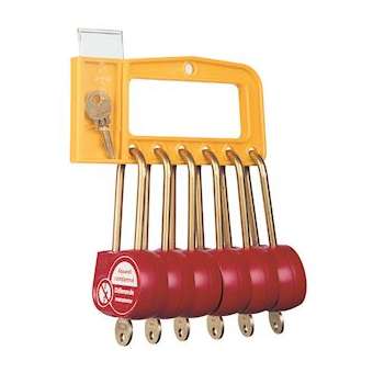 poignee 6 cadenas 50mm clé identique 222|Catu-CATAL-236-222