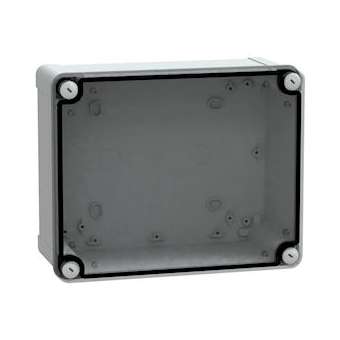 Thalassa - boîte industrielle - transparente - 241x192x105mm - PC|Schneider Electric-SCHNSYTBP241910T