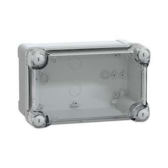 Thalassa - boîte industrielle - couvercle haut transparent - 192x121x105mm - PC|Schneider Electric-SCHNSYTBP191210HT