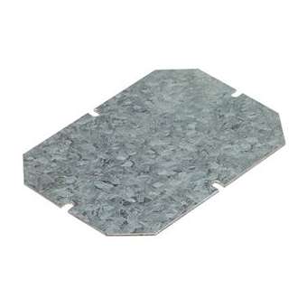Plaque de montage métal épaisseur 15/10e pour boîtiers industriels 180x140mm|Legrand-LEG035812